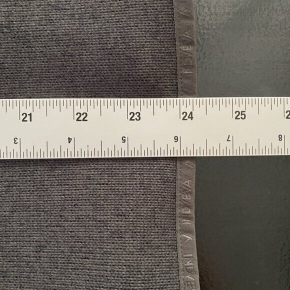 Indyeva Toga Sweater Women M Polartec Fleece Pullover Zippered Pocket Storm Grey - Picture 12 of 12